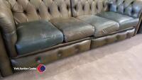 Green Thomas Lloyd Chesterfield sofa - 4