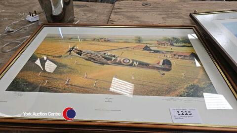 Bill Perring print, Spitfire