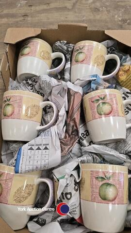 6 x Marks and Spencer, Wild Fruits mugs
