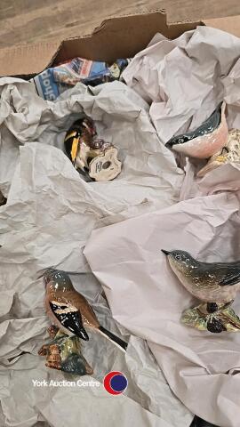 4 x Beswick birds