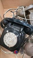 3 x GPO 746 rotary dial telephones - 2