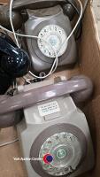 3 x GPO 746 rotary dial telephones - 4
