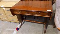 Reproduction Window Table with Drawers