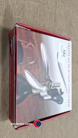 Deluxe lever action cork screw