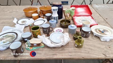 Hornsea pottery, inc cup, saucers, vases, plates, mugs etc