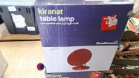 4 Kiranat table lamps, new - 2