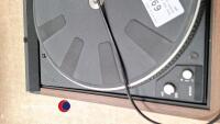 Dual box 604 electronic direct drive turntable, needs new plug - 3