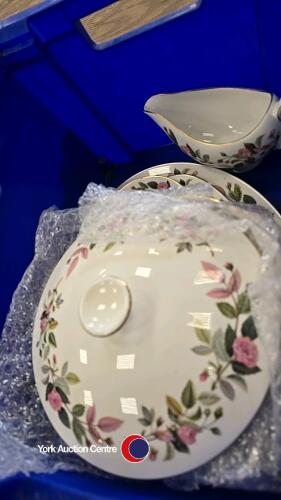 Wedgwood Hathaway rose china