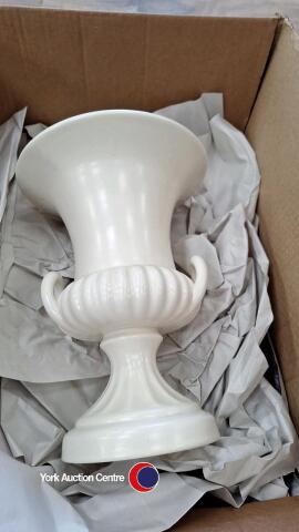 Large Beswick white vase