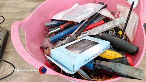 Miscellaneous tools and household items