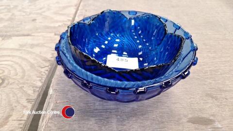 3 x glass dishes