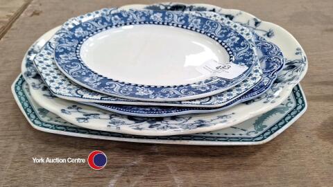 Selection of large serving dishes