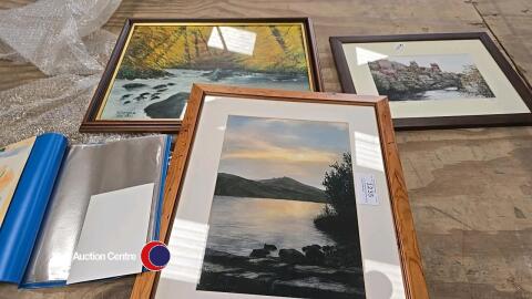 3 x mixed pictures plus hand drawings