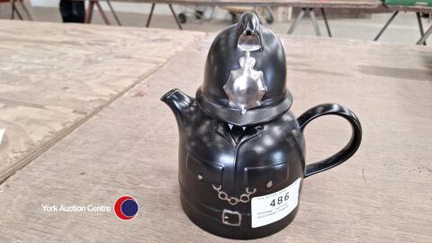 Vintage Carlton Policeman teapot