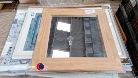 Quantity of pictures, prints and mirrors