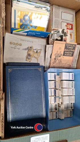 Collection of postcards, cigarette cards & FDC's plus other ephemera