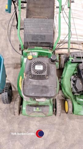 John Deere r47 rkb mower with roller