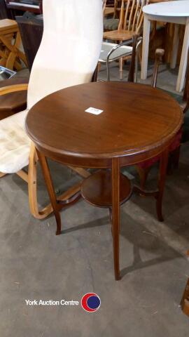 Circular occasional table