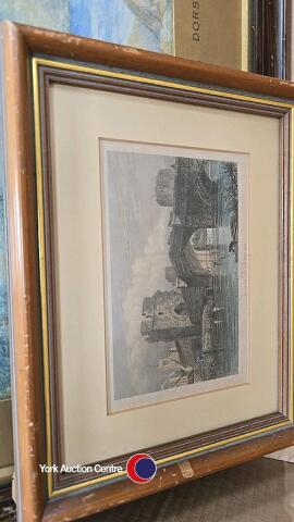 Quantity of framed watercolours.