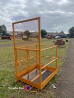 Forklift/telehandler safety cage - 4