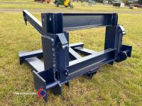 Pallet forks with detachable jib Massey Ferguson or Quicke brackets - 5