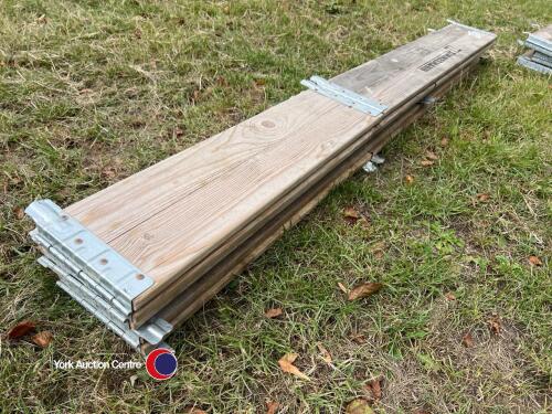 3 x raised bed sections ideal veg plots