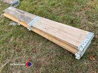 3 x raised bed sections ideal veg plots - 3