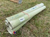 20 x Tubex tree guards ,900mm tall, gc