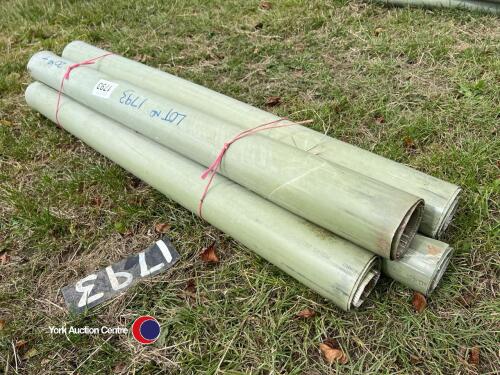 20 x Tubex tree guards ,900mm tall, gc