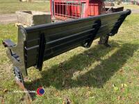 1940s huge heavy cast iron bench, vgc - 4