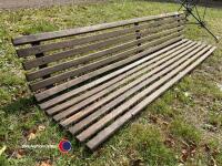 XL garden bench - 2
