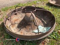 Pig trough planter