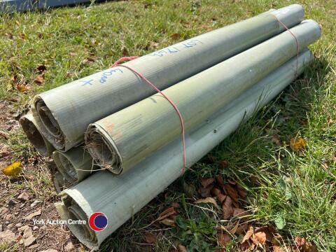 Approx 40 plant and tree guards tubes 1m in height
