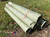 Approx 40 plant and tree guards tubes 1m in height - 2