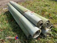 Approx 40 plant and tree guards tubes 1m in height - 3