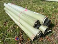 Approx 40 plant and tree guards tubes 1m in height - 2