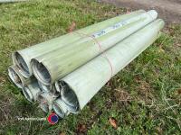 Approx 40 plant and tree guards tubes 1m in height - 3