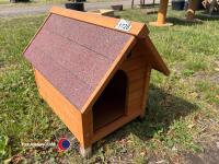 Wooden dog kennel, new - 2