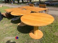 5 garden table and 2 chairs - 2