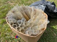 150 x spiral tree guards - 2