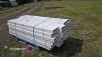 Quantity of plastic ducting, new - 4