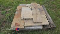 Pallet of stone flags/copings - 3