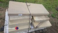 Pallet of stone flags/copings - 2