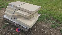 Pallet of stone flags/copings - 3