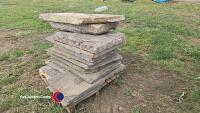 Pallet of Yorkshire stone
