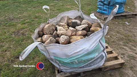 Bag of cobble stones