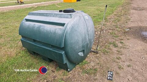 1000l plastic fuel tank
