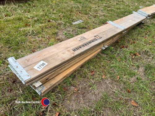 3 x raised bed sections ideal veg plots