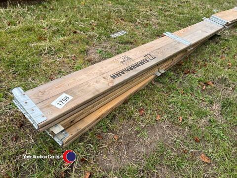 3 x raised bed sections ideal veg plots
