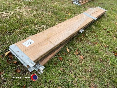 3 x raised bed sections ideal veg plots